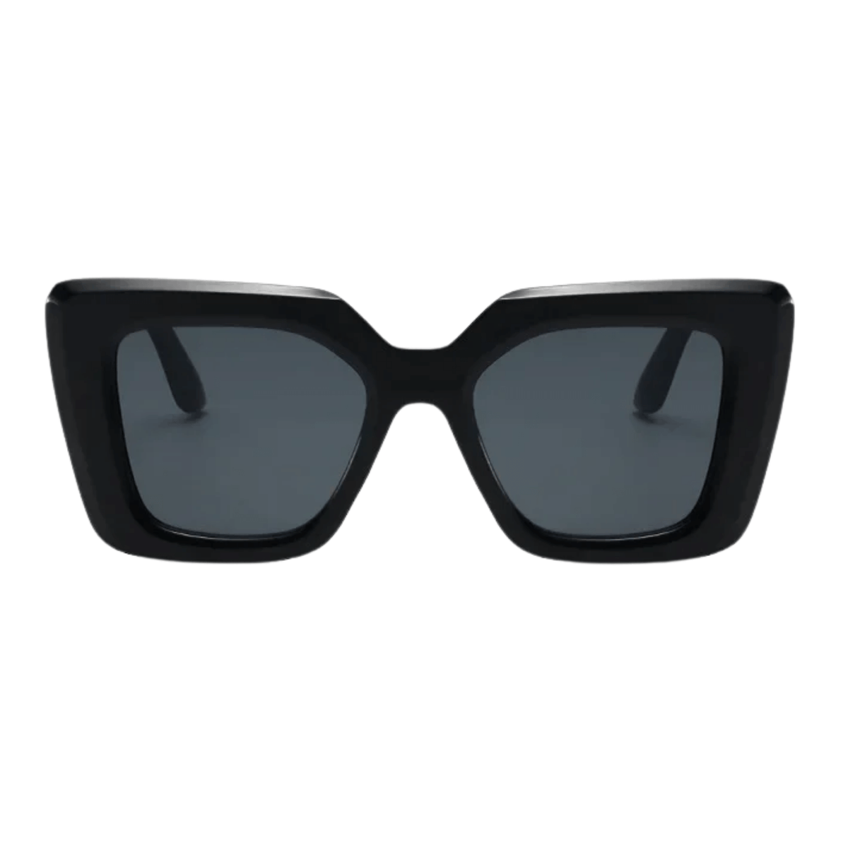 Óculos de Sol Quadrado Preto - Modelo Capri