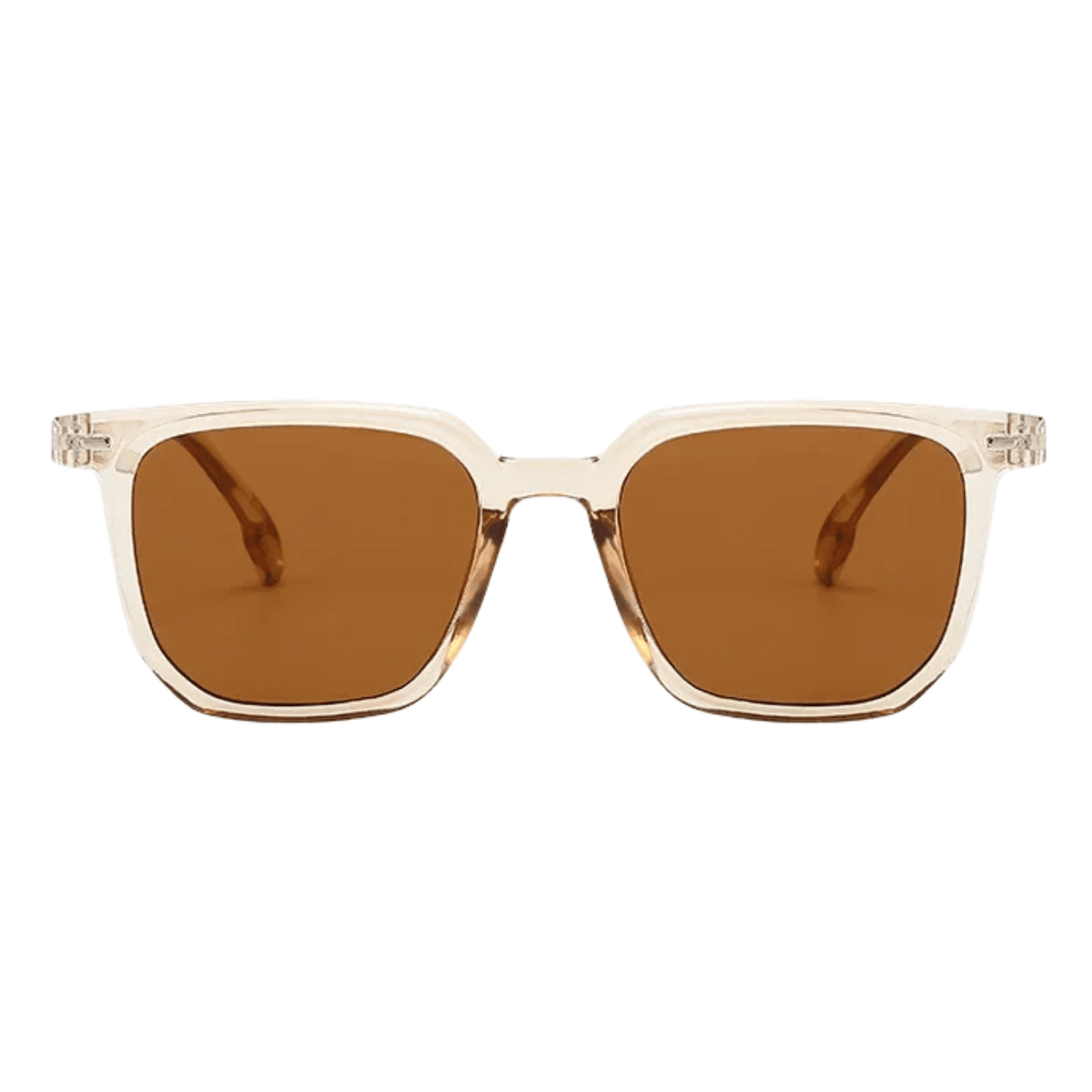 Óculos de Sol Quadrado Bronze - Modelo Jurerê