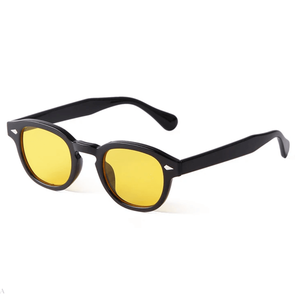 Óculos de Sol Redondo Amarelo - Modelo Tijuca