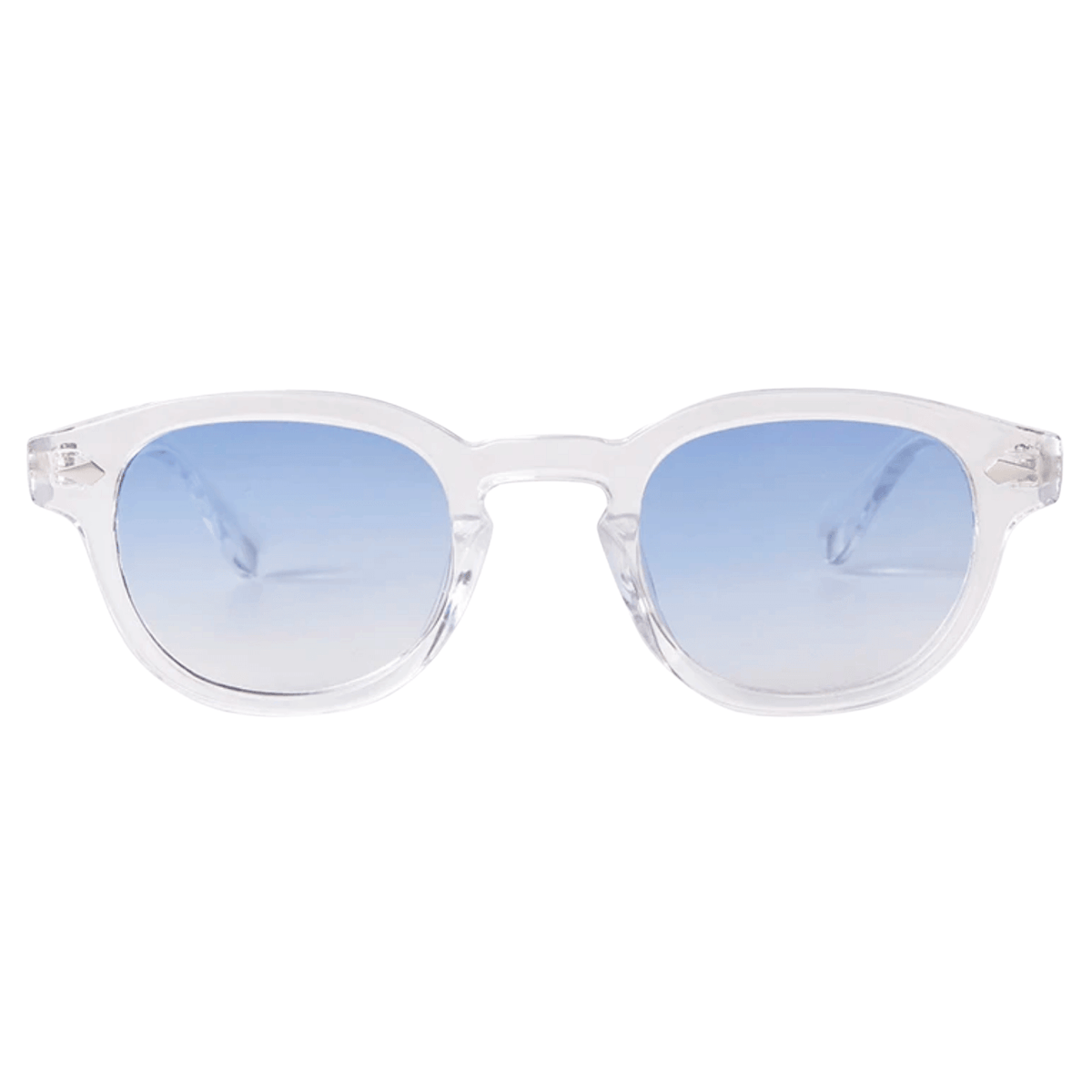 Óculos de Sol Redondo Degradê Azul - Modelo Tijuca