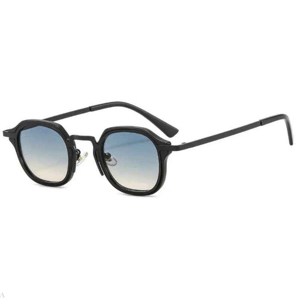 Óculos de Sol Redondo Degradê Azul - Modelo Mônaco