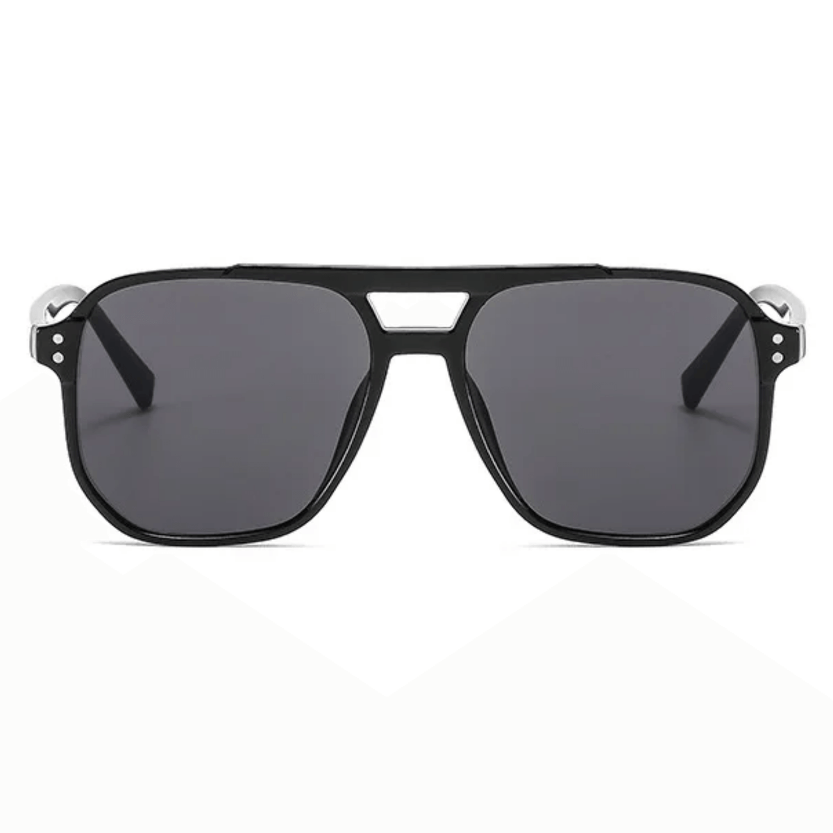 Óculos de Sol Quadrado Preto - Modelo Aurora