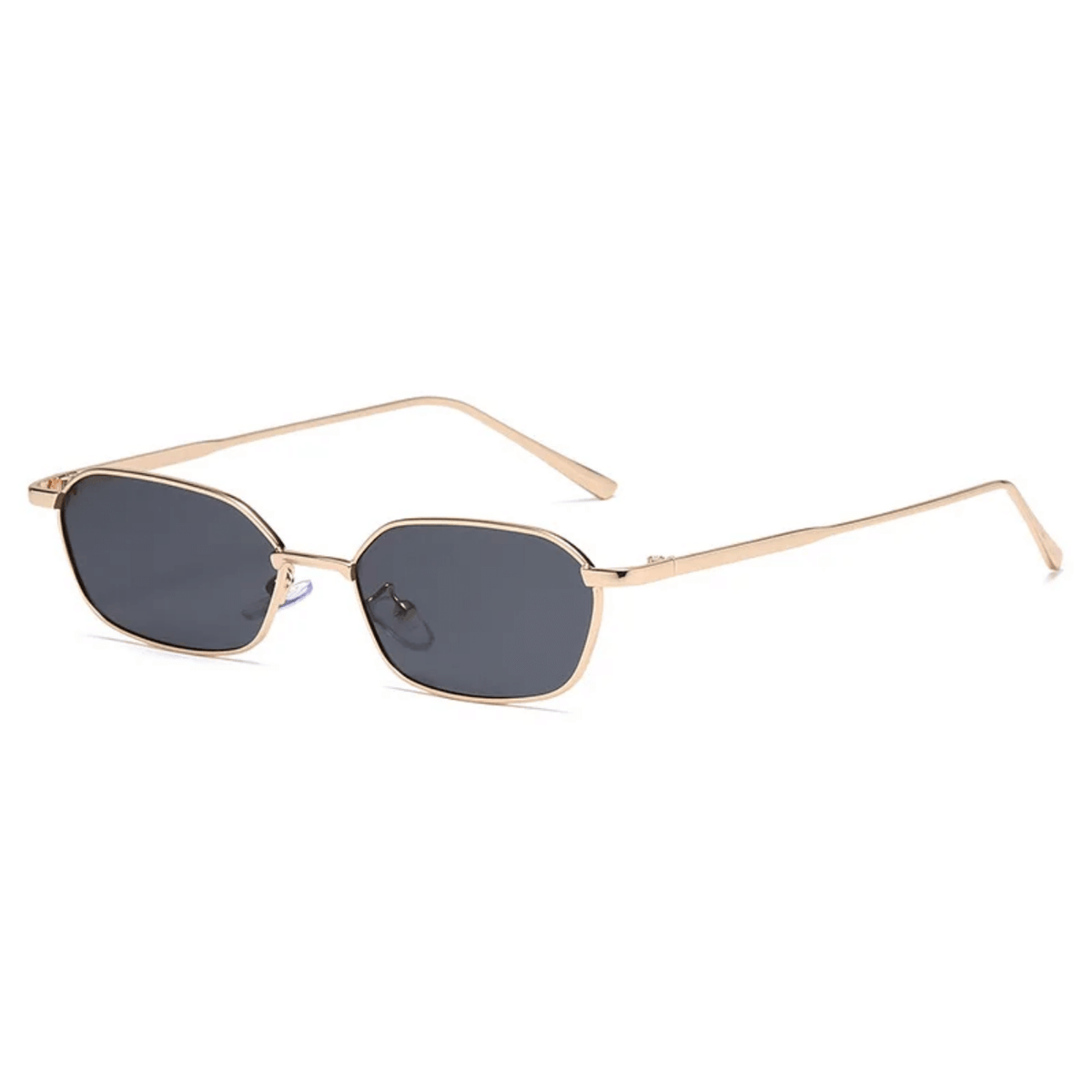 Óculos de Sol Retro Dourado - Modelo Búzios