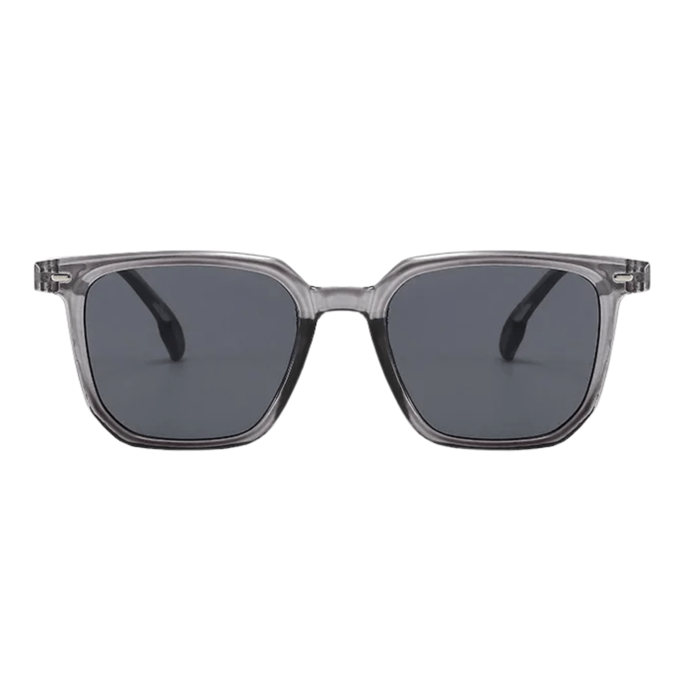 Óculos de Sol Quadrado Cinza - Modelo Jurerê