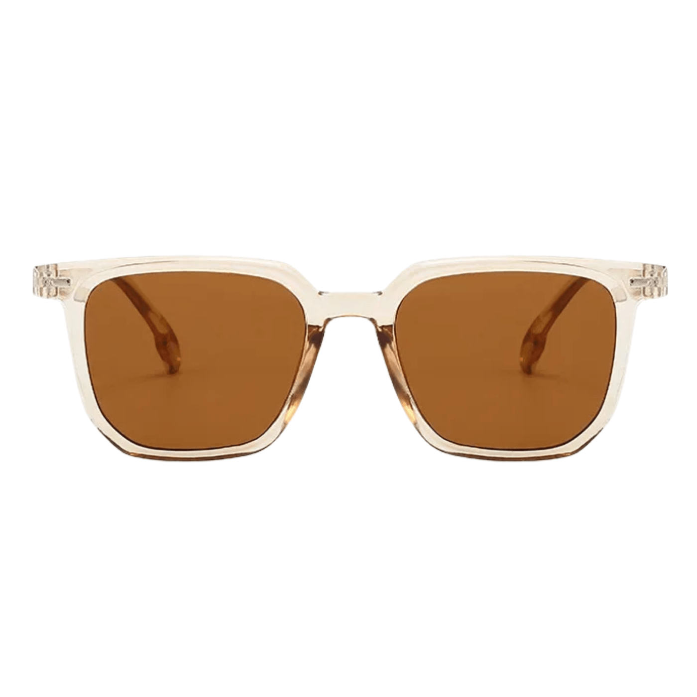 Óculos de Sol Quadrado Bronze - Modelo Jurerê