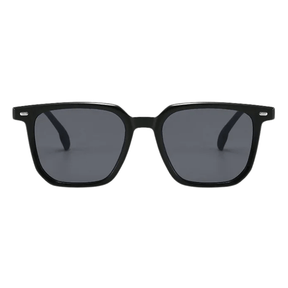 Óculos de Sol Quadrado Preto - Modelo Jurerê