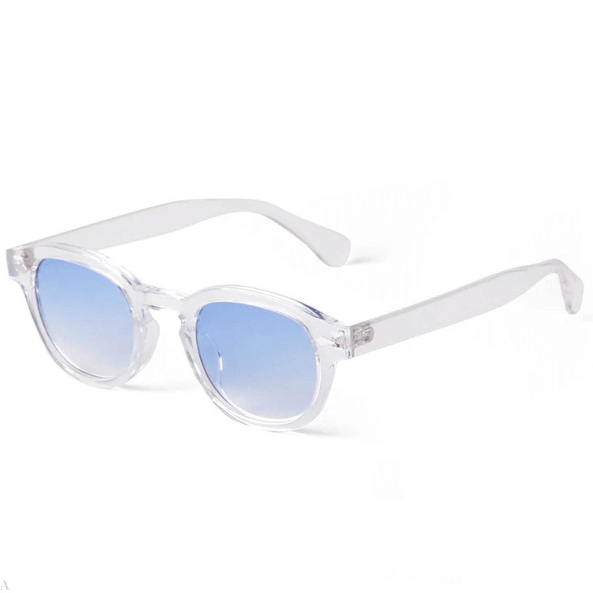 Óculos de Sol Redondo Degradê Azul - Modelo Tijuca