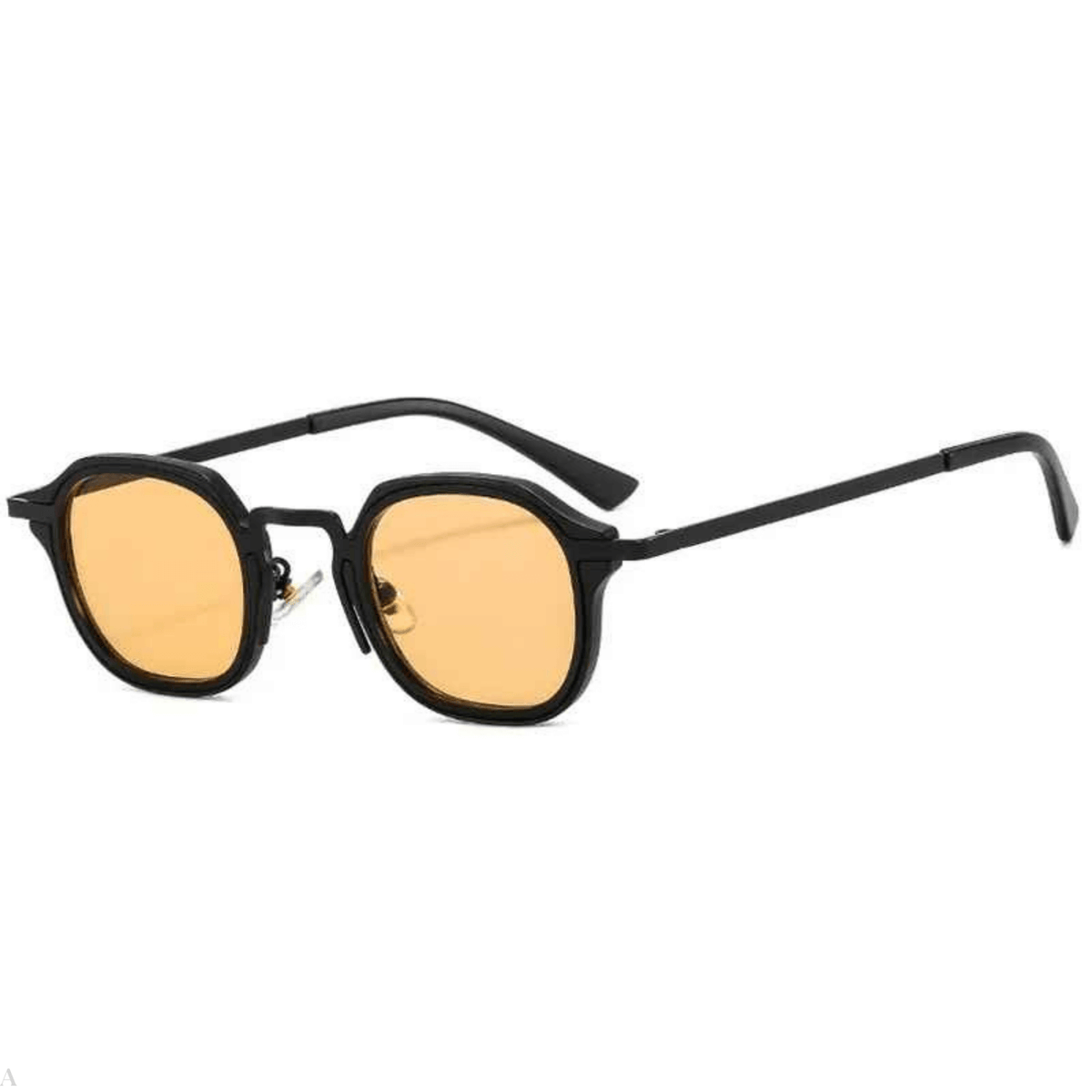 Óculos de Sol Redondo Amarelo - Modelo Mônaco