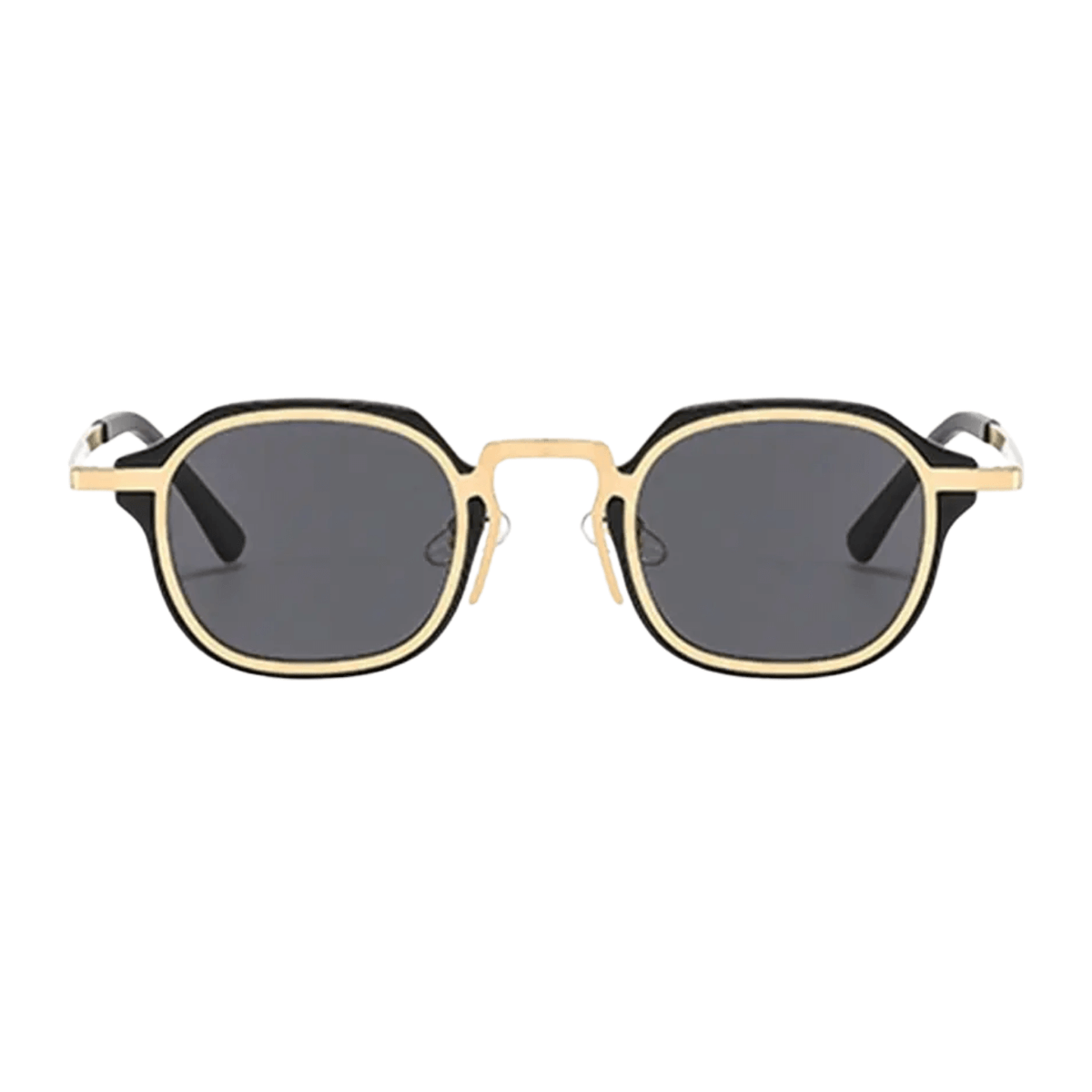 Óculos de Sol Redondo Dourado - Modelo Mônaco