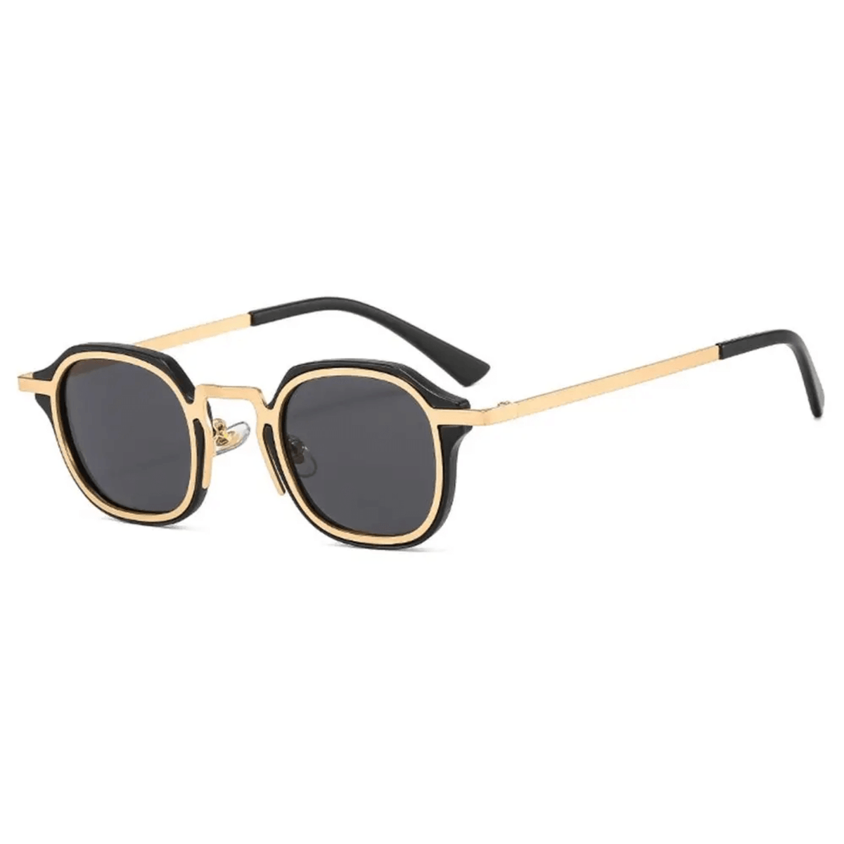 Óculos de Sol Redondo Dourado - Modelo Mônaco
