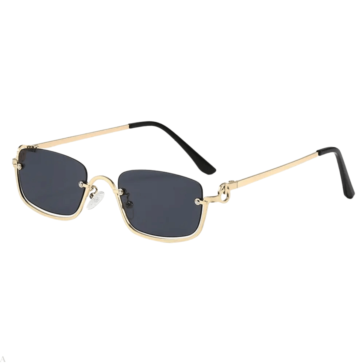 Óculos de Sol Retro Dourado - Modelo Tulum