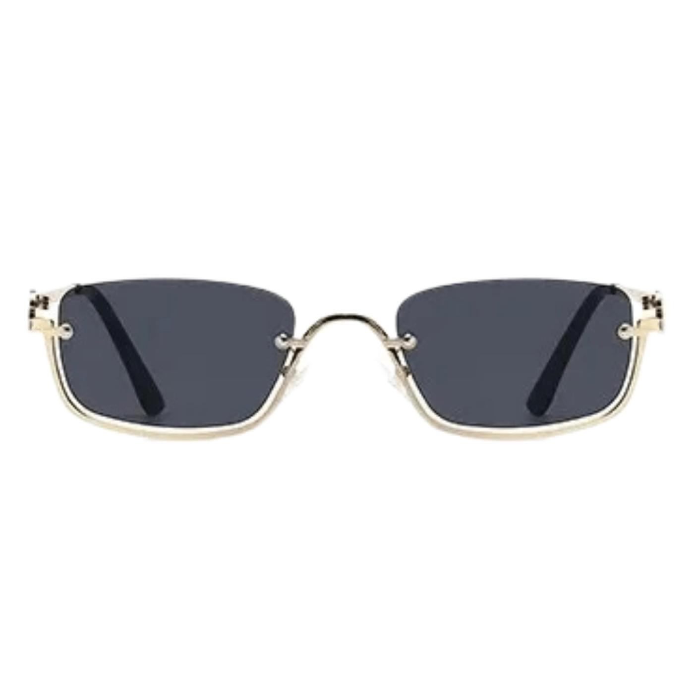 Óculos de Sol Retro Dourado - Modelo Tulum