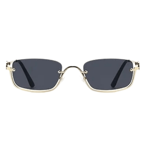 Óculos de Sol Retro Dourado - Modelo Tulum