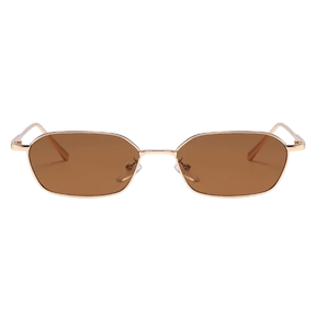 Óculos de Sol Retro Bronze - Modelo Búzios