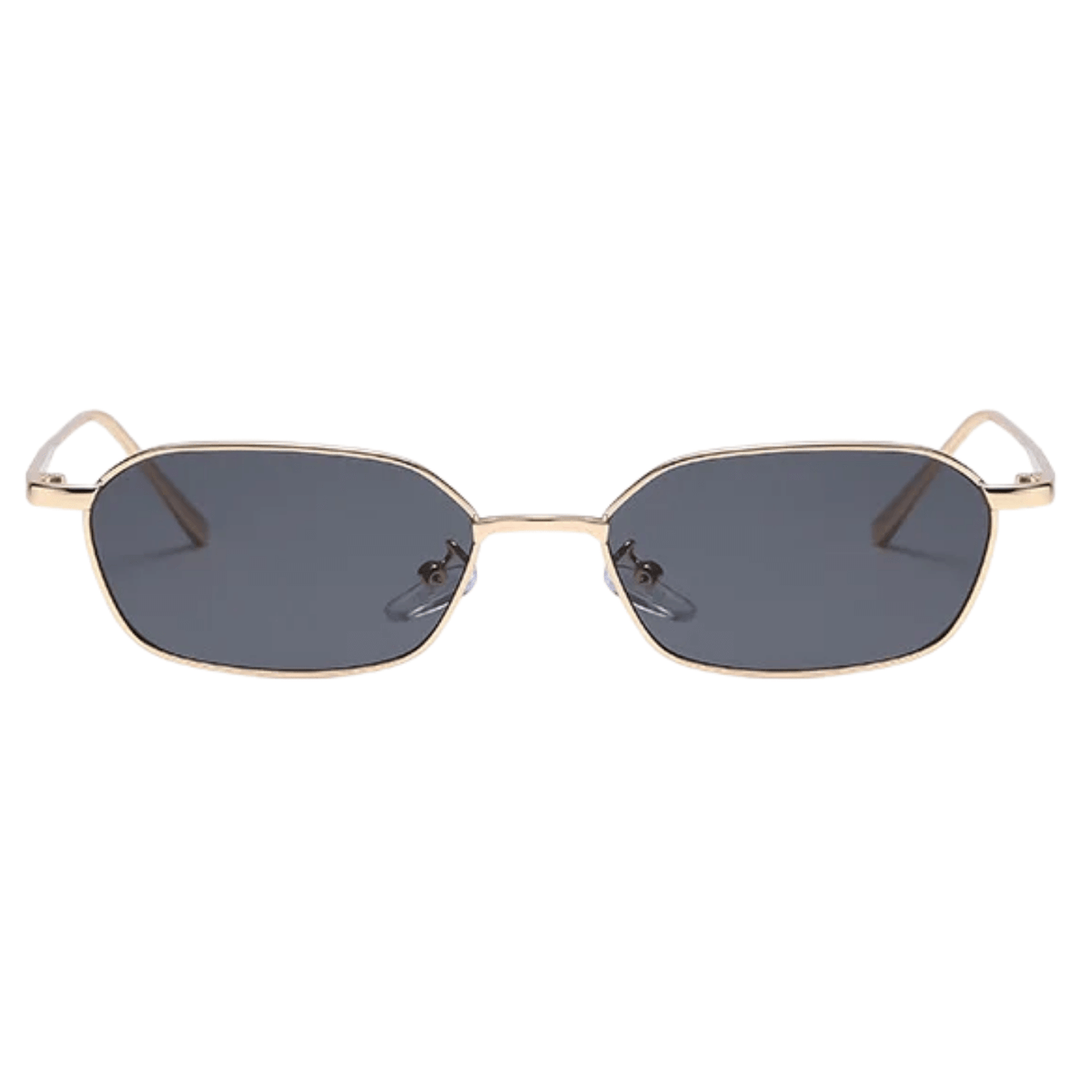 Óculos de Sol Retro Dourado - Modelo Búzios