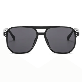 Óculos de Sol Quadrado Preto - Modelo Aurora