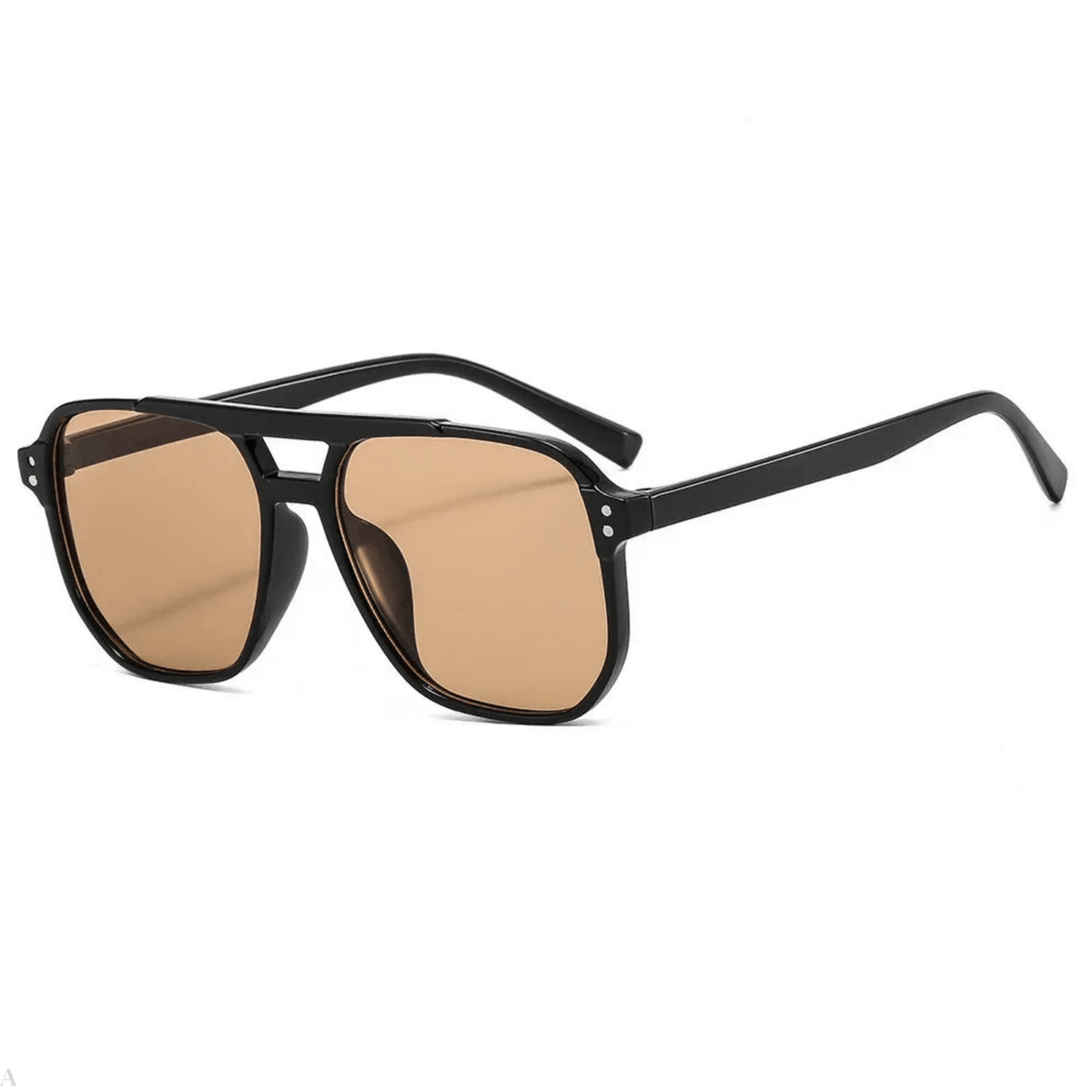 Óculos de Sol Quadrado Bronze - Modelo Aurora
